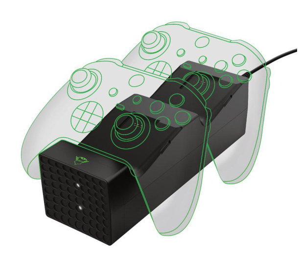 Trust Ładowarka do Padów XBOX Series X\S Trust GXT250 Duo Charge D - 1386288 - zdjęcie 2